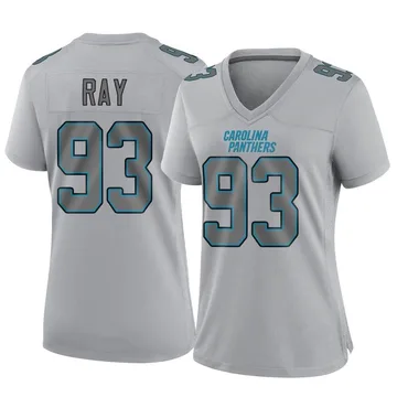 Women's Nike Carolina Panthers LaBryan Ray Gray Atmosphere Fashion Jersey - Game