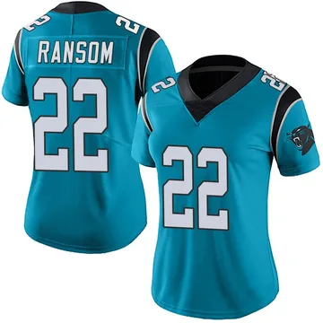 Women's Nike Carolina Panthers Lathan Ransom Blue Alternate Vapor Untouchable Jersey - Limited