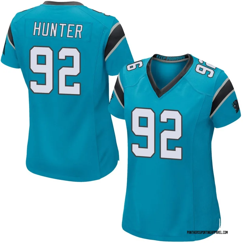 Women's Nike Carolina Panthers Lee Hunter Blue Alternate Jersey - Game