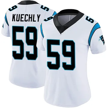 Women's Nike Carolina Panthers Luke Kuechly White Vapor Untouchable Jersey - Limited