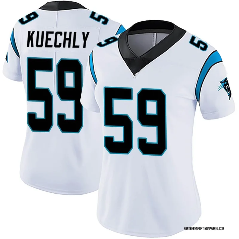 Women's Nike Carolina Panthers Luke Kuechly White Vapor Untouchable Jersey - Limited