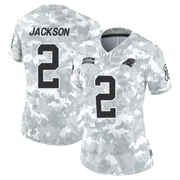 Women's Nike Carolina Panthers Michael Jackson Arctic Camo 2024 Salute to Service Jersey - Limited