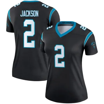 Women's Nike Carolina Panthers Michael Jackson Black Jersey - Legend
