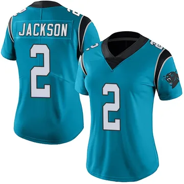 Women's Nike Carolina Panthers Michael Jackson Blue Alternate Vapor Untouchable Jersey - Limited