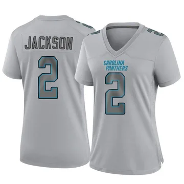 Women's Nike Carolina Panthers Michael Jackson Gray Atmosphere Fashion Jersey - Game