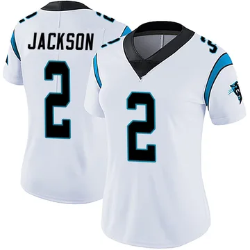 Women's Nike Carolina Panthers Michael Jackson White Vapor Untouchable Jersey - Limited