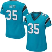 Women's Nike Carolina Panthers Michael Reid Blue Alternate Jersey - Game