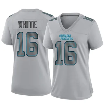 Women's Nike Carolina Panthers Mike White Gray Atmosphere Fashion Jersey - Game