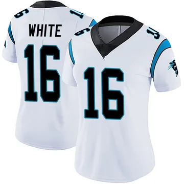 Women's Nike Carolina Panthers Mike White White Vapor Untouchable Jersey - Limited