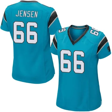 Women's Nike Carolina Panthers Nash Jensen Blue Alternate Jersey - Game