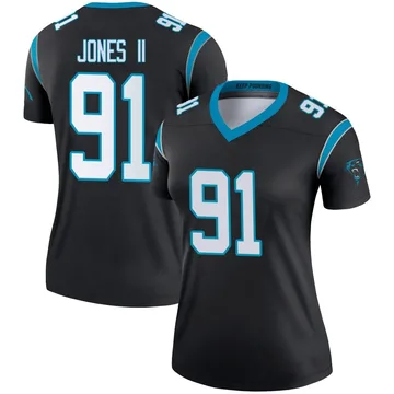 Women's Nike Carolina Panthers Pat Jones II Black Jersey - Legend