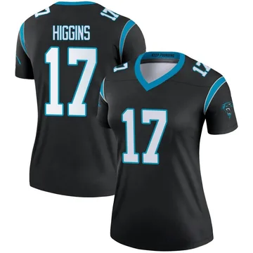 Women's Nike Carolina Panthers Rashard Higgins Black Jersey - Legend