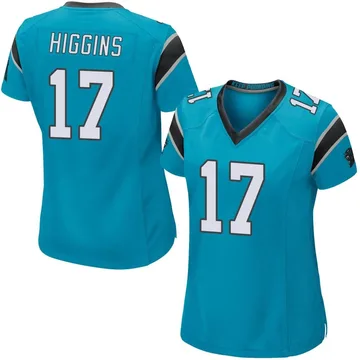 Women's Nike Carolina Panthers Rashard Higgins Blue Alternate Jersey - Game