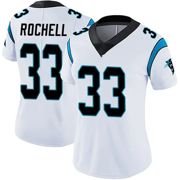 Women's Nike Carolina Panthers Robert Rochell White Vapor Untouchable Jersey - Limited