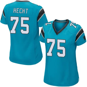 Women's Nike Carolina Panthers Sam Hecht Blue Alternate Jersey - Game