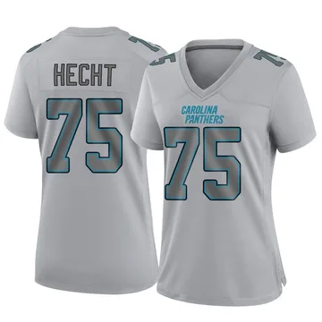 Women's Nike Carolina Panthers Sam Hecht Gray Atmosphere Fashion Jersey - Game