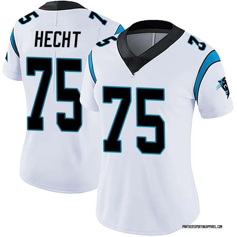 Women's Nike Carolina Panthers Sam Hecht White Vapor Untouchable Jersey - Limited