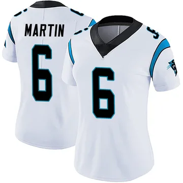 Women's Nike Carolina Panthers Sam Martin White Vapor Untouchable Jersey - Limited