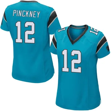 Women's Nike Carolina Panthers Sam Pinckney Blue Alternate Jersey - Game