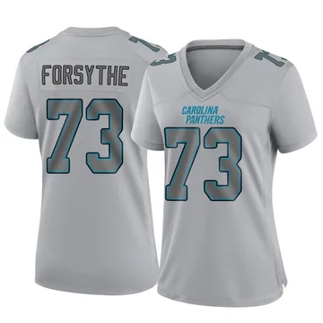 Women's Nike Carolina Panthers Stone Forsythe Gray Atmosphere Fashion Jersey - Game