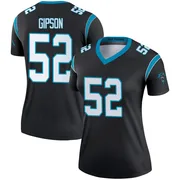 Women's Nike Carolina Panthers Trevis Gipson Black Jersey - Legend