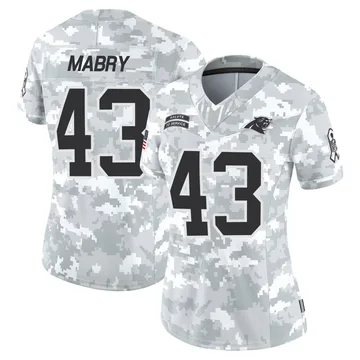 Women's Nike Carolina Panthers Tyler Mabry Arctic Camo 2024 Salute to Service Jersey - Limited