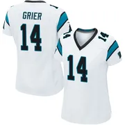 Women's Nike Carolina Panthers Will Grier White Jersey - Game