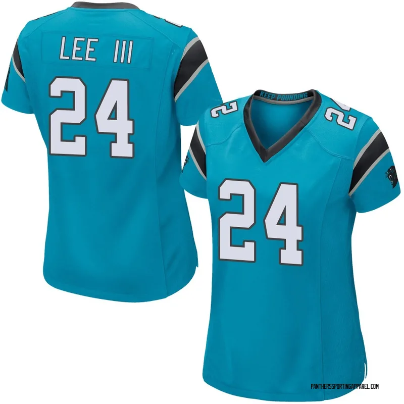 Women's Nike Carolina Panthers Will Lee III Blue Alternate Jersey - Game
