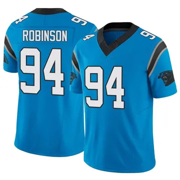 Youth Nike Carolina Panthers A'Shawn Robinson Blue Vapor F.U.S.E. Jersey - Limited