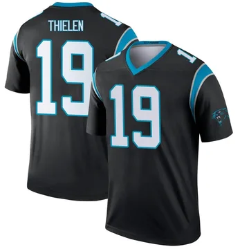 Youth Nike Carolina Panthers Adam Thielen Black Jersey - Legend