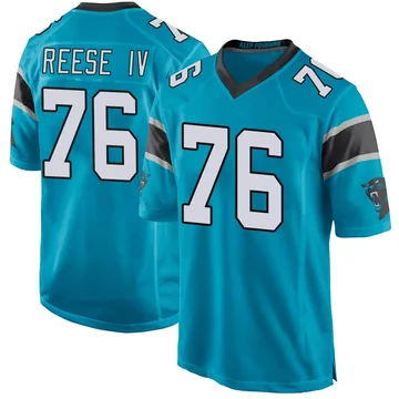 Youth Nike Carolina Panthers Albert Reese IV Blue Alternate Jersey - Game