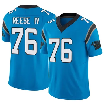 Youth Nike Carolina Panthers Albert Reese IV Blue Vapor F.U.S.E. Jersey - Limited