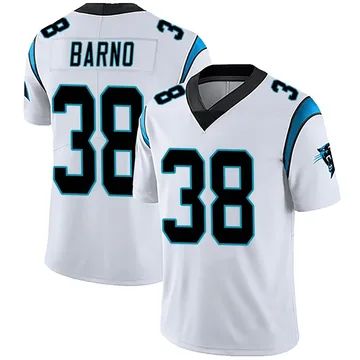 Youth Nike Carolina Panthers Amare Barno White Vapor Untouchable Jersey - Limited