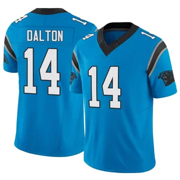 Youth Nike Carolina Panthers Andy Dalton Blue Vapor F.U.S.E. Jersey - Limited