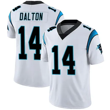 Youth Nike Carolina Panthers Andy Dalton White Vapor Untouchable Jersey - Limited