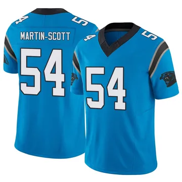 Youth Nike Carolina Panthers Bam Martin-Scott Blue Vapor F.U.S.E. Jersey - Limited