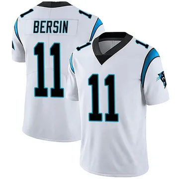 Youth Nike Carolina Panthers Brenton Bersin White Vapor Untouchable Jersey - Limited