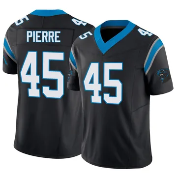 Youth Nike Carolina Panthers Bryce Pierre Black Vapor F.U.S.E. Jersey - Limited