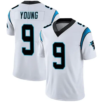 Youth Nike Carolina Panthers Bryce Young White Vapor Untouchable Jersey - Limited