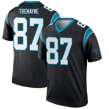 Youth Nike Carolina Panthers Brycen Tremayne Black Jersey - Legend
