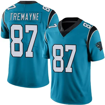 Youth Nike Carolina Panthers Brycen Tremayne Blue Alternate Vapor Untouchable Jersey - Limited