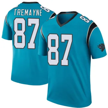 Youth Nike Carolina Panthers Brycen Tremayne Blue Color Rush Jersey - Legend