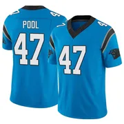 Youth Nike Carolina Panthers Bumper Pool Blue Vapor F.U.S.E. Jersey - Limited