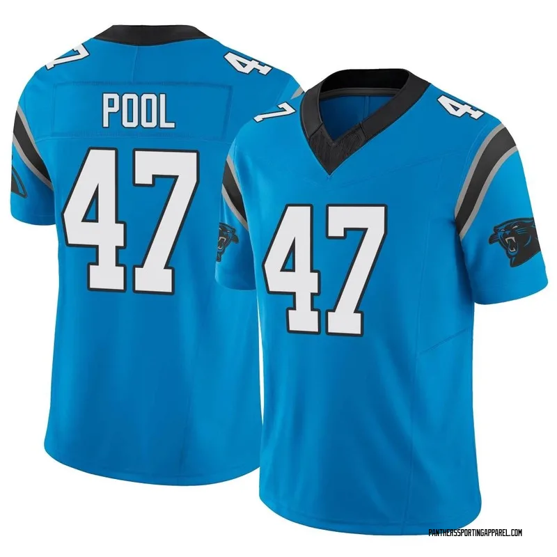 Youth Nike Carolina Panthers Bumper Pool Blue Vapor F.U.S.E. Jersey - Limited