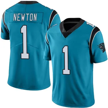 Youth Nike Carolina Panthers Cam Newton Blue Alternate Vapor Untouchable Jersey - Limited
