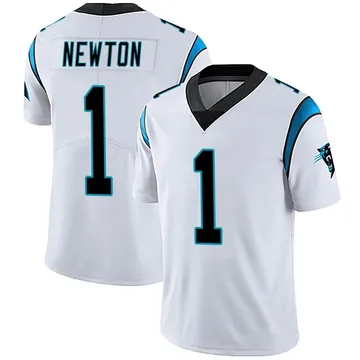 Youth Nike Carolina Panthers Cam Newton White Vapor Untouchable Jersey - Limited