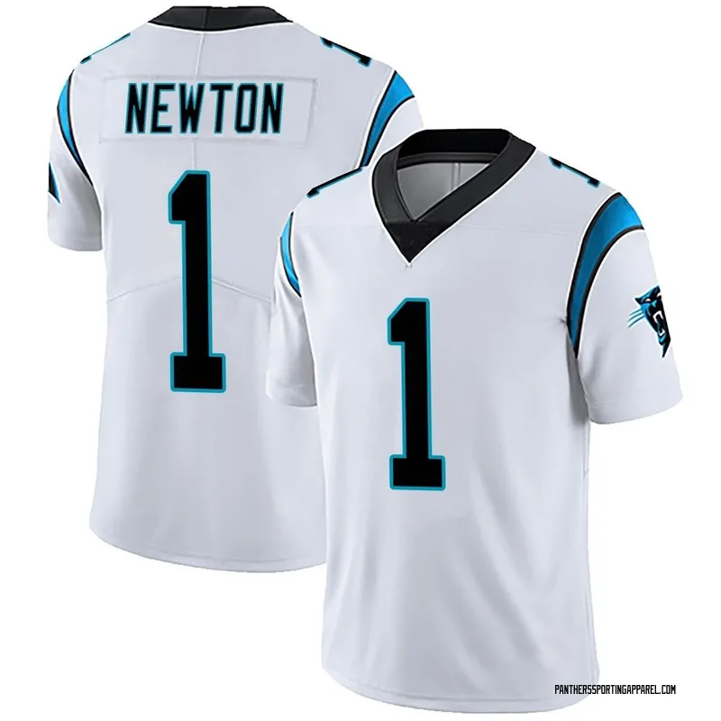 Youth Nike Carolina Panthers Cam Newton White Vapor Untouchable Jersey - Limited