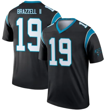 Youth Nike Carolina Panthers Chris Brazzell II Black Jersey - Legend