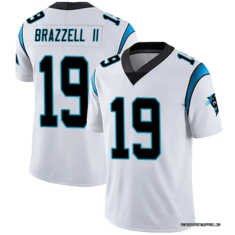 Youth Nike Carolina Panthers Chris Brazzell II White Vapor Untouchable Jersey - Limited