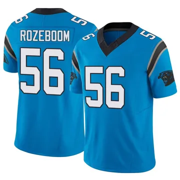Youth Nike Carolina Panthers Christian Rozeboom Blue Vapor F.U.S.E. Jersey - Limited